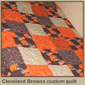 Cleveland Browns Custom Quilt
