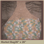 Market Bag 26 x 26 $18